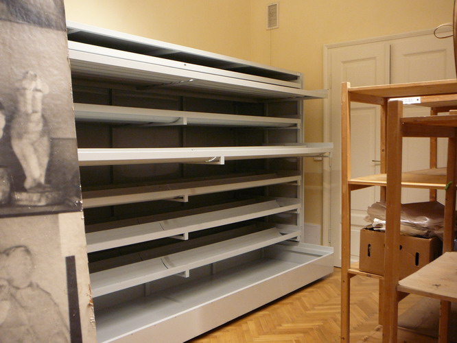 Úložný systém pro navinuté materiály