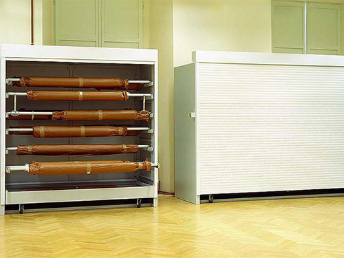 Storage of carpets and textiles